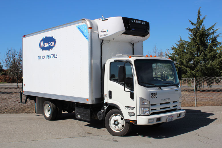 refrigerated box truck rental