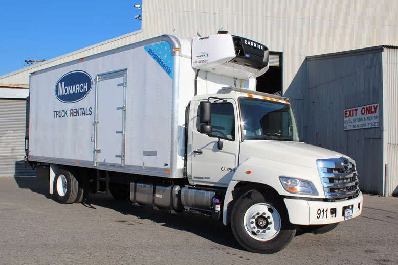 refrigerated box truck rental